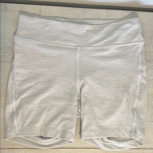 Outdoor Voices Cream Warmup 5" Shorts
